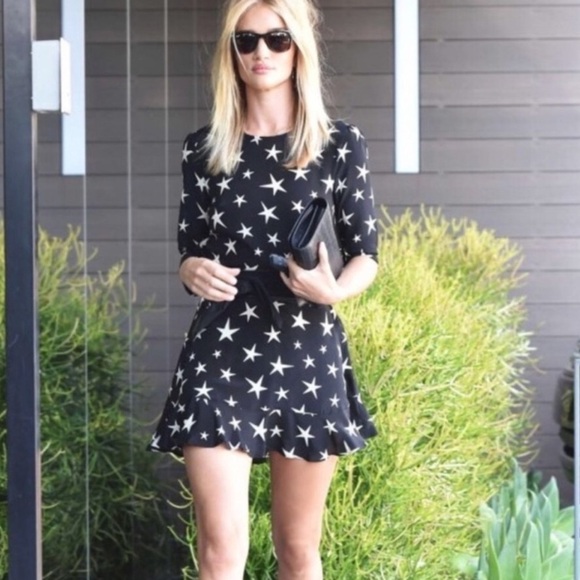 Réalisation Par Goldie Dress Star Struck print - Picture 1 of 11